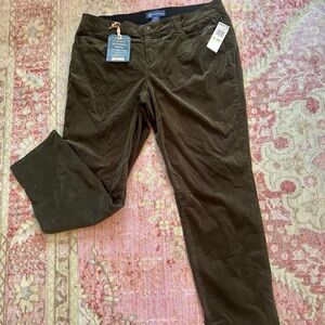 NWT Democracy Dark Olive Corduroy Patriot Ab Solution Trousers